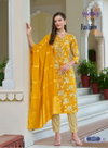 Fashion Eva Vol 1 By Radhika Handwork Rayon Kurti Bottom With Dupatta Wholesalers In Delhi
